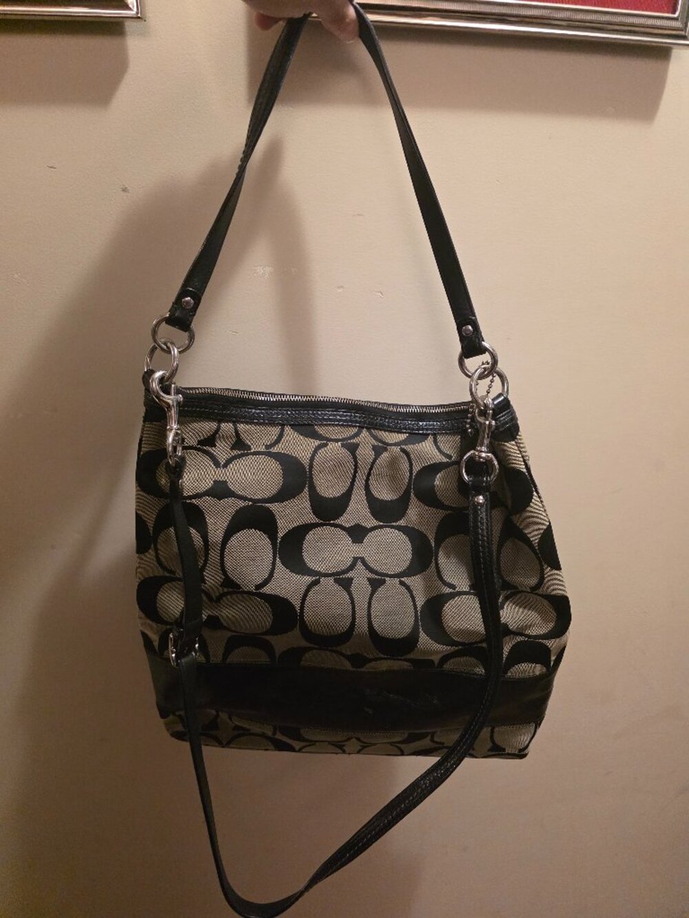 Coach signature vintage mid 2000s large messenger bag